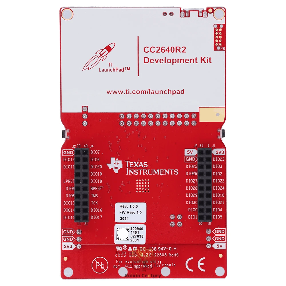 Фото Плата разработки LaunchPad FOR TI LAUNCHXL-CC2640R2 с низкопотребляющим беспроводным микроконтроллером CC2640R2, 2.4ГГц BLE 5.1 +5дБм №3