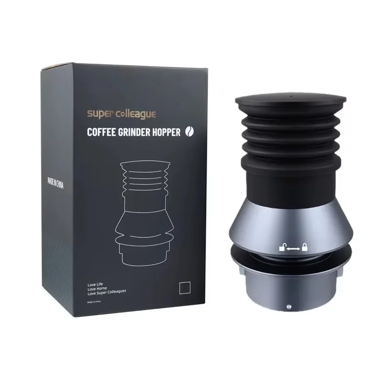 Кофемолка с одним дозовым бункером выдув в зернах очистка оставшийся порошок