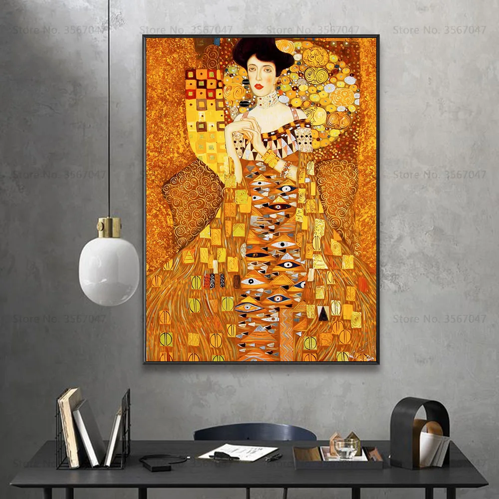 Настенная картина CP178 Густава Климта на холсте постеры и принты ВИНТАЖНЫЙ ПЛАКАТ