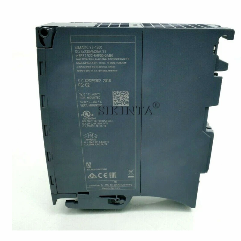 

В наличии SIMATIC PLC входной модуль 6ES7522-5HF00-0AB0 полностью протестирован