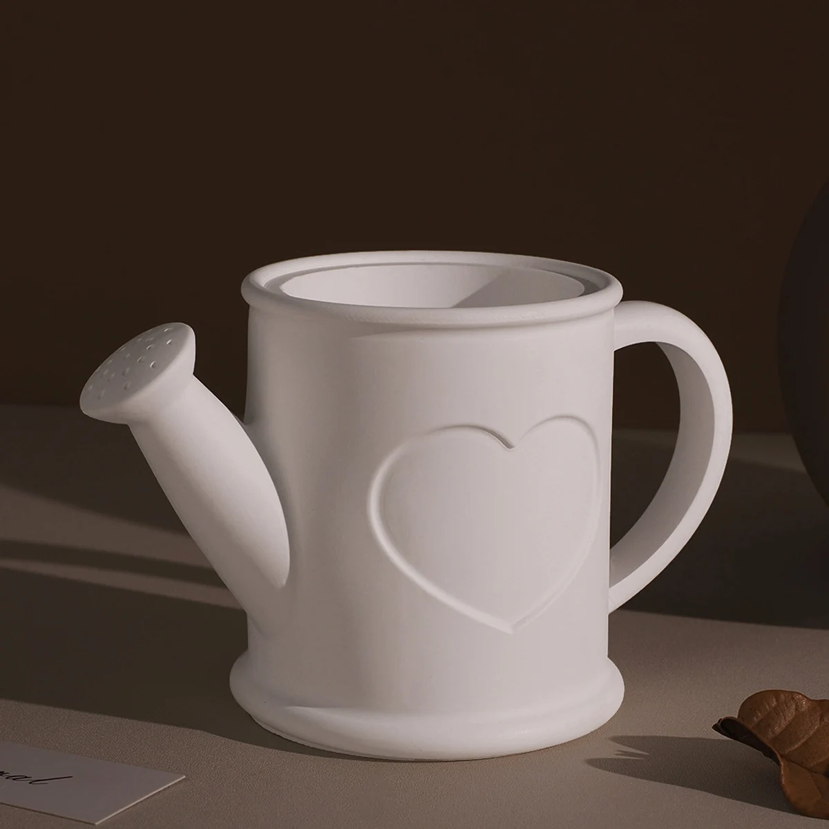 Силиконовая форма для свечей цветочный горшок в виде сердца