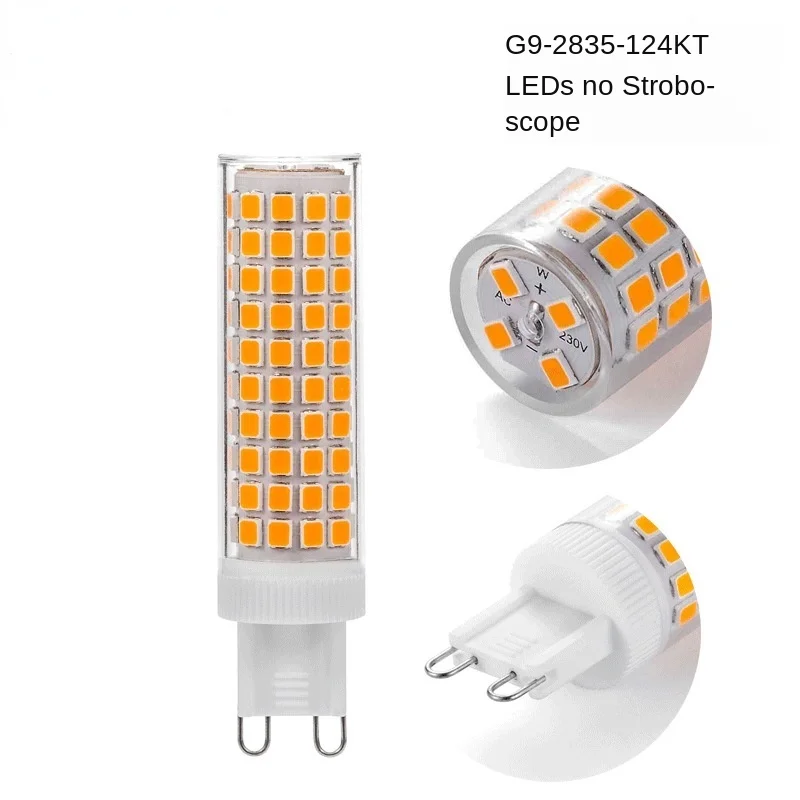 

G9 124lamp 10W wide voltage high brightness LED corn lamp good heat dissipation ceramic small bulb 88 lamp 6W 8w100lamp LED bulb