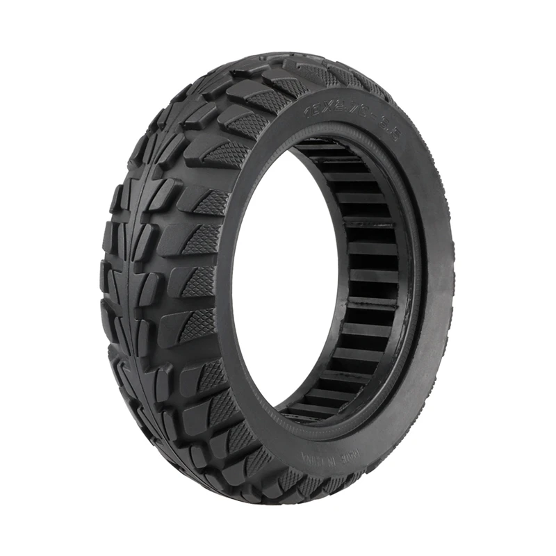 

Explosion-Proof Solid Tires 10 Inch, 10X2.70-6.5 Solid Tire Scooter Tubeless Puncture-Proof Tire, For Kugoo