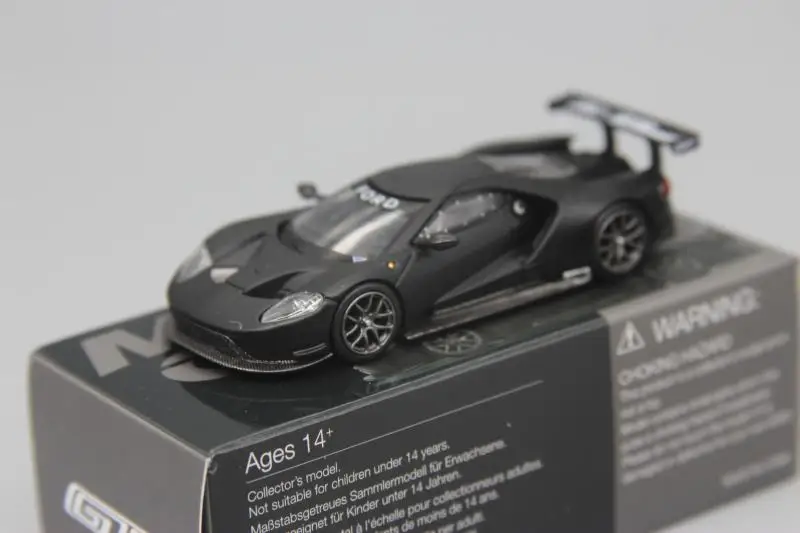 

Mini GT alloy 1:64 black Ford GT touring car sports car model GTLM racing GT3 for Ford