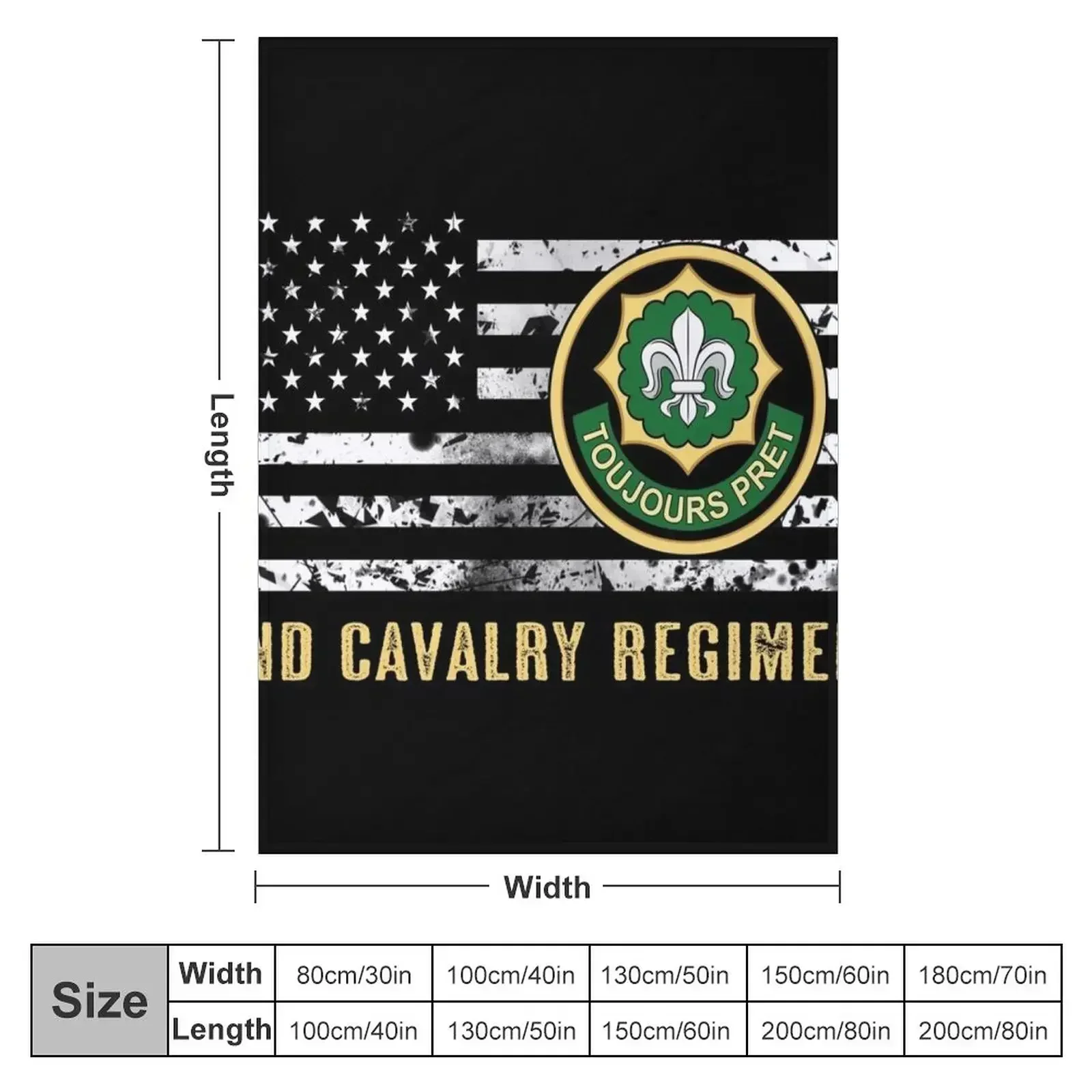 Одеяло 2-го кавалерийского полка винтажное флярное термотермическое одеяло для