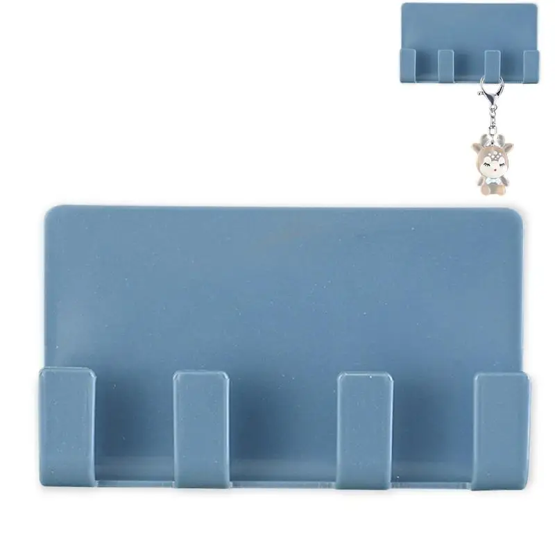 

Phone Holder Wall Mounted Adhesive Phone Charging Stand Wall Mount All-purpose Bedside Organizer Storage For Remote Controller