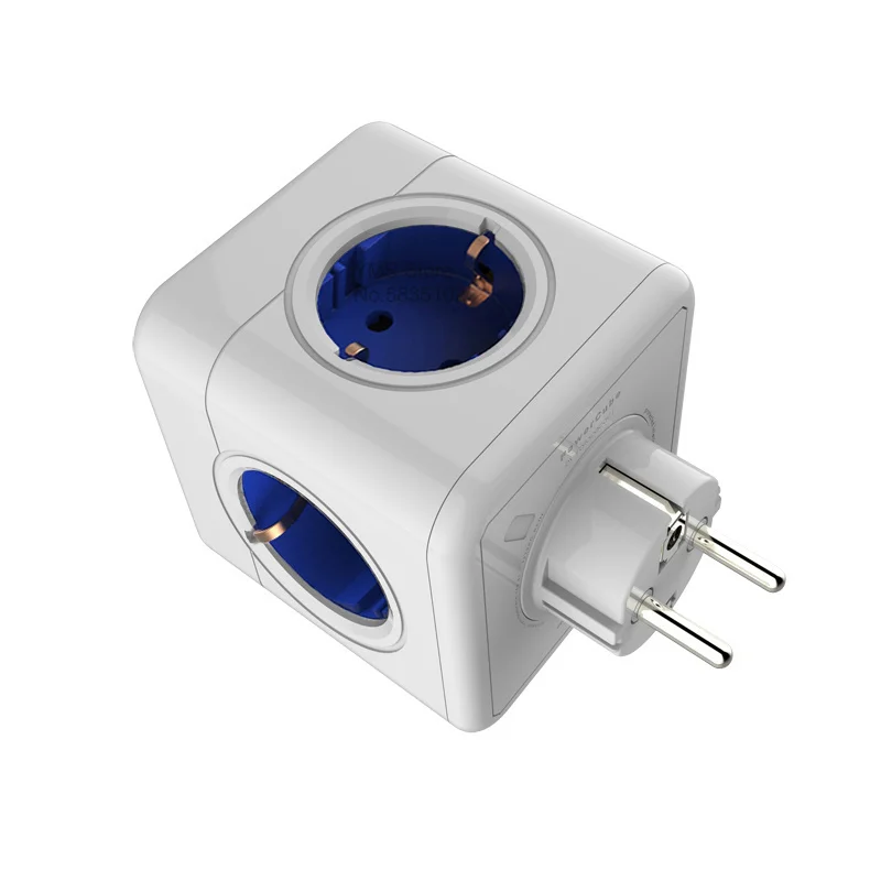 Адаптер удлинителя Sopend EU Plug с 2 портами USB 4 розетками переменного тока 1 типом C и