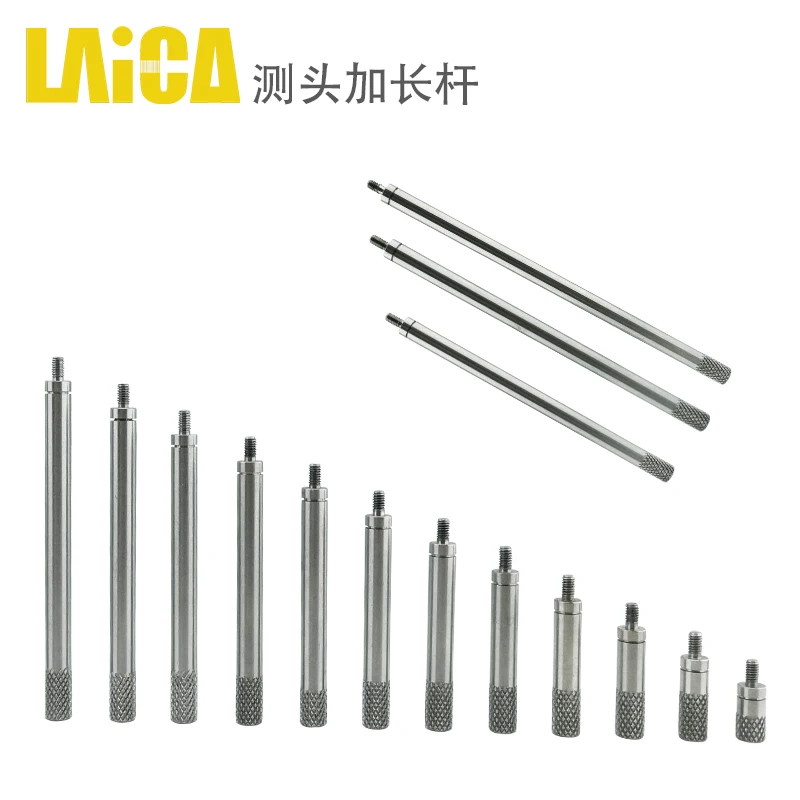 

Dial indicator dial indicator with extension rod probe extension joint universal extension rod installation M2.5 probe
