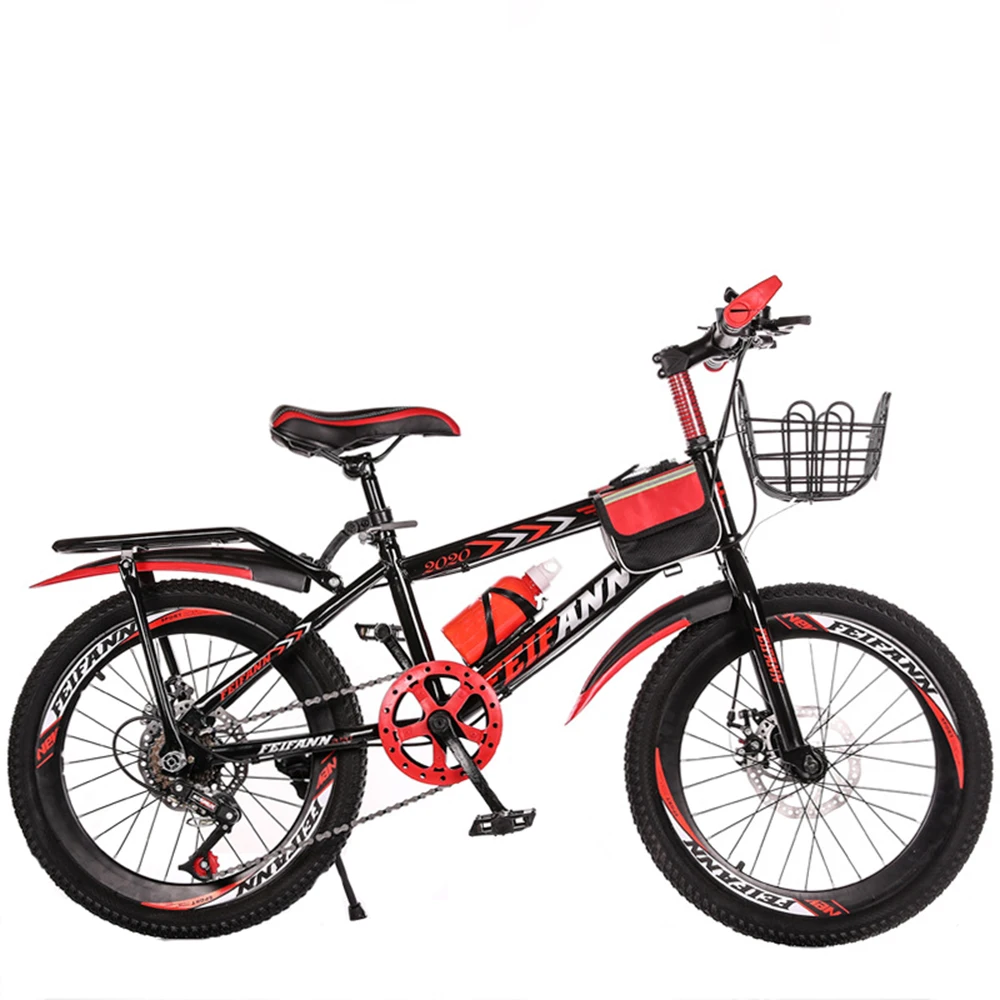 

Children Bicycles 22/24/26 Inches Bike Mountain High-Carbon Steel Universal Men And Women Double Disc Brake With Basket