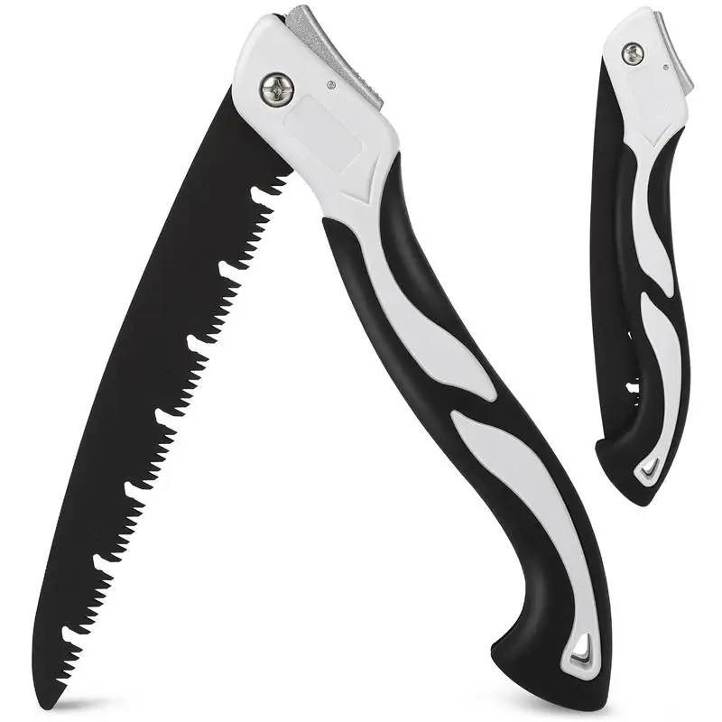 

Складная ручная пила, садовые инструменты, Складная пила, практичная ручная пила для резки дерева, жестких Зубцов, компактный дизайн, пила, и...