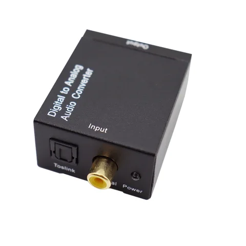 Цифро-аналоговый преобразователь  Optical Fiber Coaxial DAC 2xRCA