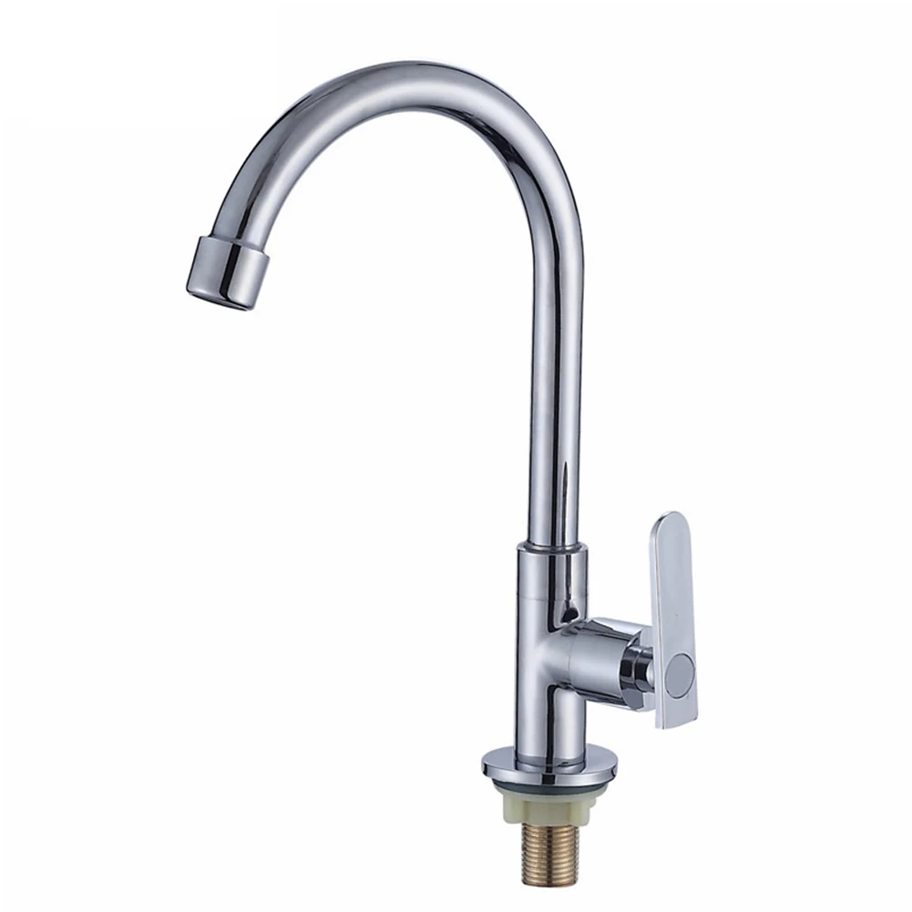 

Brass 360° Rotation Kitchen Faucet Water Purifier Single Lever Hole Tap Cold Kitchen Fixtures Toilets Countertop Sink