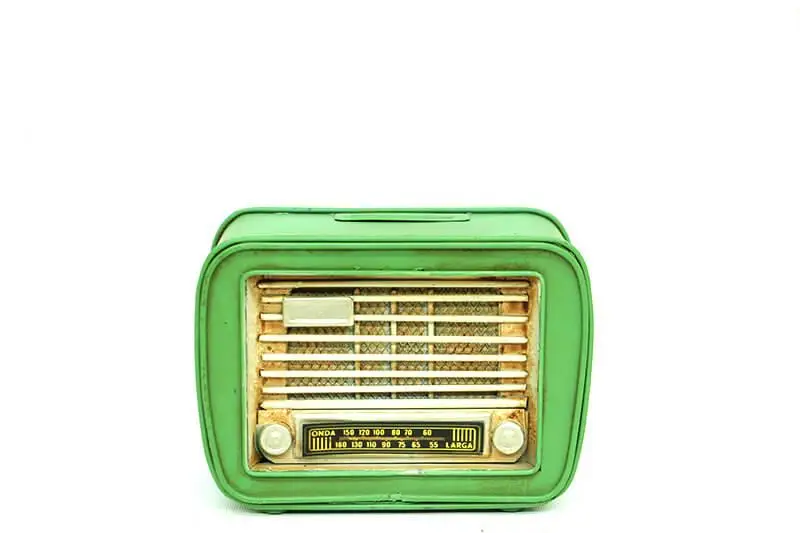 

Декоративная металлическая радиостанция, копилка, винтажный подарок