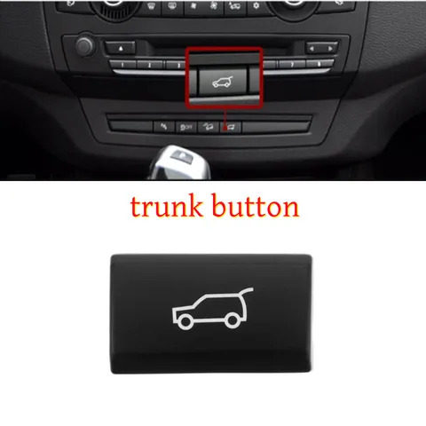 Для BMW X5 X6 E70 E71 E72 Регулятор громкости вентилятора приборной панели, кнопка регулировки громкости, вентиляционная решетка переменного тока, задний переключатель багажника, замена клавиши старта и остановки