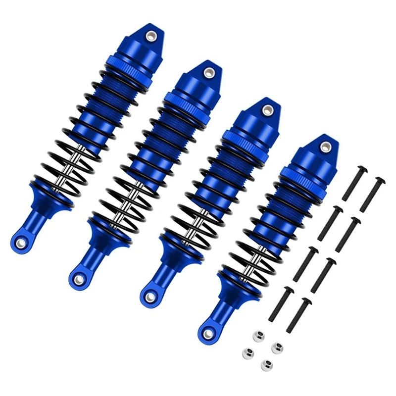 

Металлический передний и задний амортизатор для Traxxas Slash 4X4 VXL 2WD, нержавеющий станок Hoss 1/10, Радиоуправляемая машинка