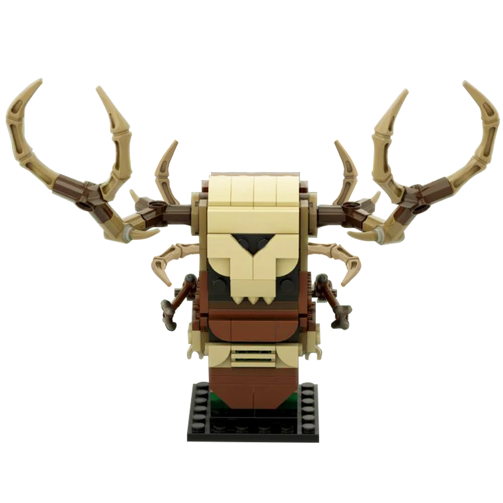 Конструктор gobrick MOC Game The Witchers 3Leshen Brickheadzs набор строительных блоков искусственный