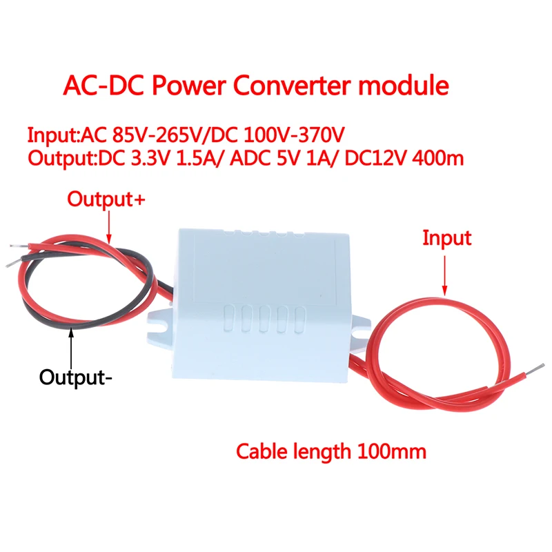 AC-DC конвертер 110v 220v 230v до 3 v 5v 12v импульсный источник питания