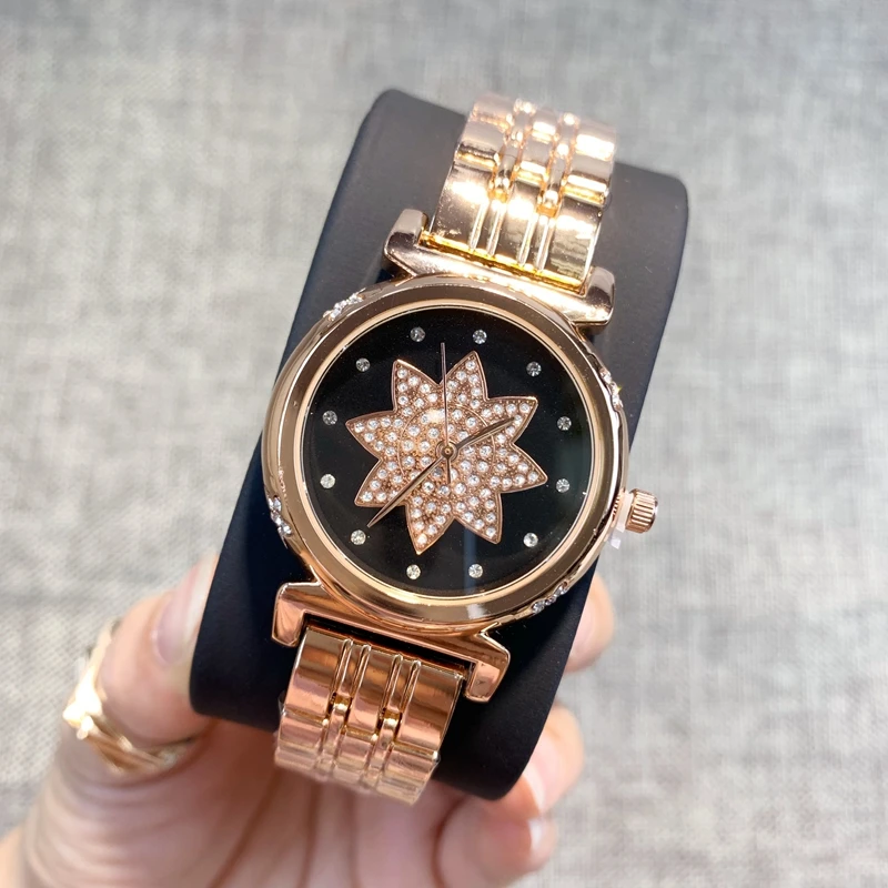 

New relogio feminino models fashion Women watches reloj mujer quartz watch steel diamond Luxury dress watches gift female clock