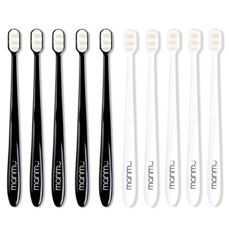 

Micro Nano Million Root Toothbrush Soft Bristles Manual Toothbrush Suitable For Sensitive Teeth, Adults And Children