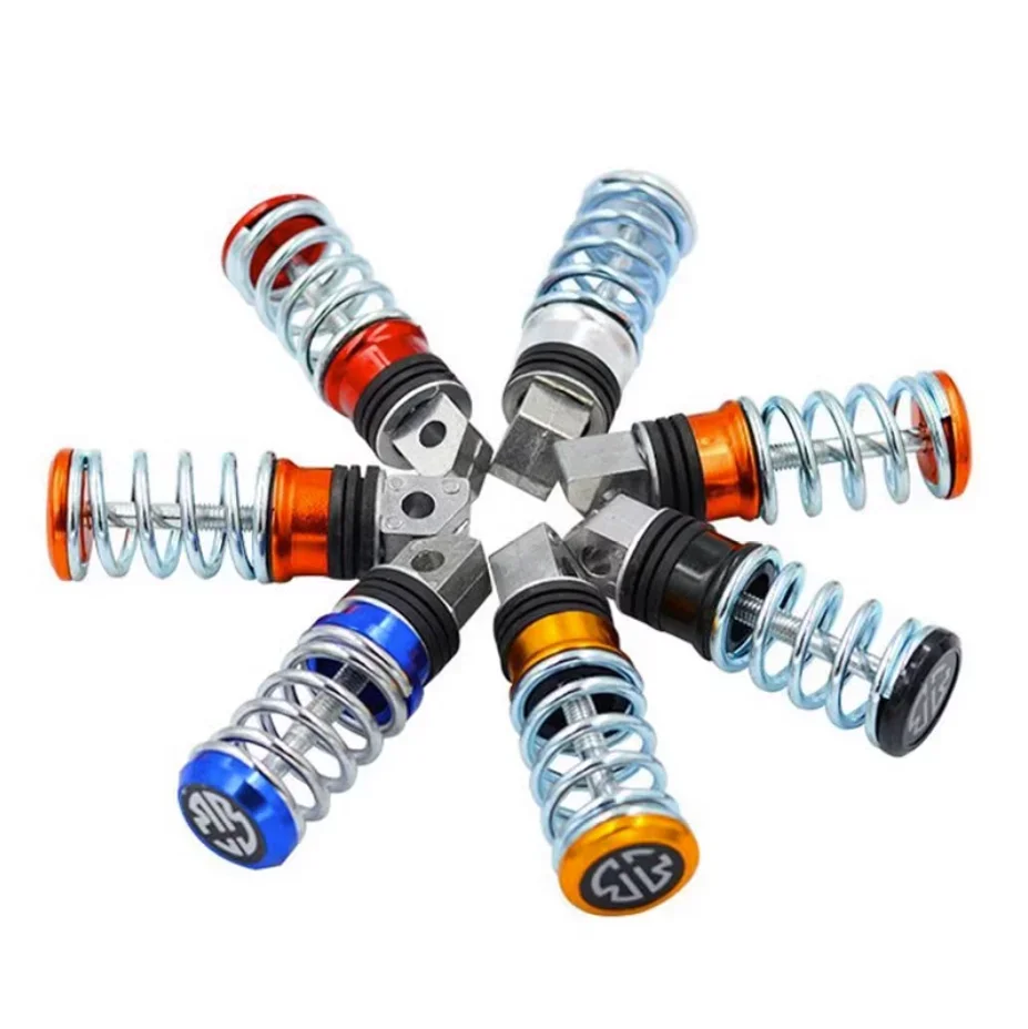 Мотоциклетный электрический автомобиль с подставкой для ног пружиной