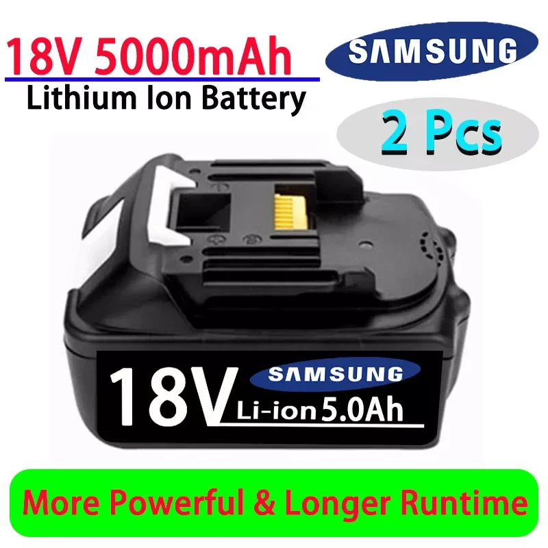 

Литий-ионный аккумулятор 18650 сменный LXT BL1850 новый 100% оригинальный для Makita BL1860B 18 в 5 Ач перезаряжаемый Электроинструмент с зарядным устройств...