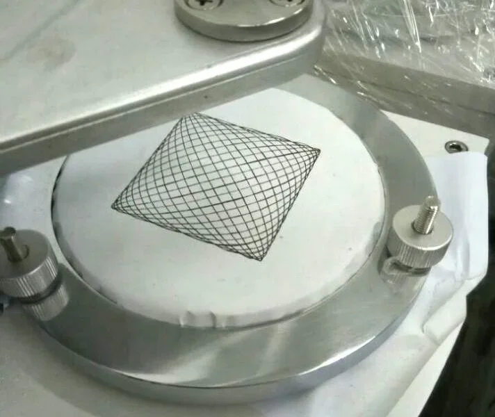 ZONHOW Тестер истирания Мартиндейл для текстиля Машина испытания трением на