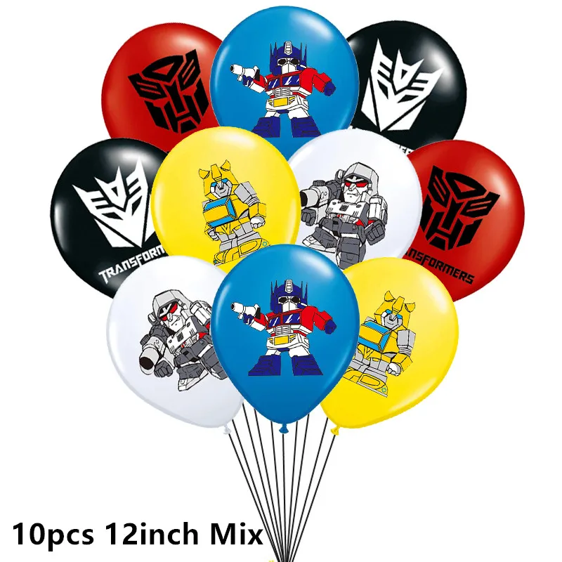 Трансформируемые воздушные шары из фольги черная красная желтая пчела