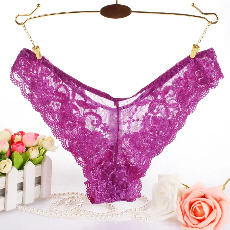 

Sexy Thongs V-Back Cross Panties G-String Strappy Lace Underwears for Women