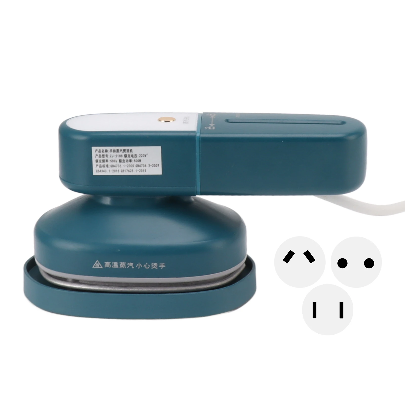 

Портативная Паровая гладильная машина с глубоким проникновением керамическая нагревательная панель 65 мл резервуар для воды компактный портативный 800 Вт для удаления морщин