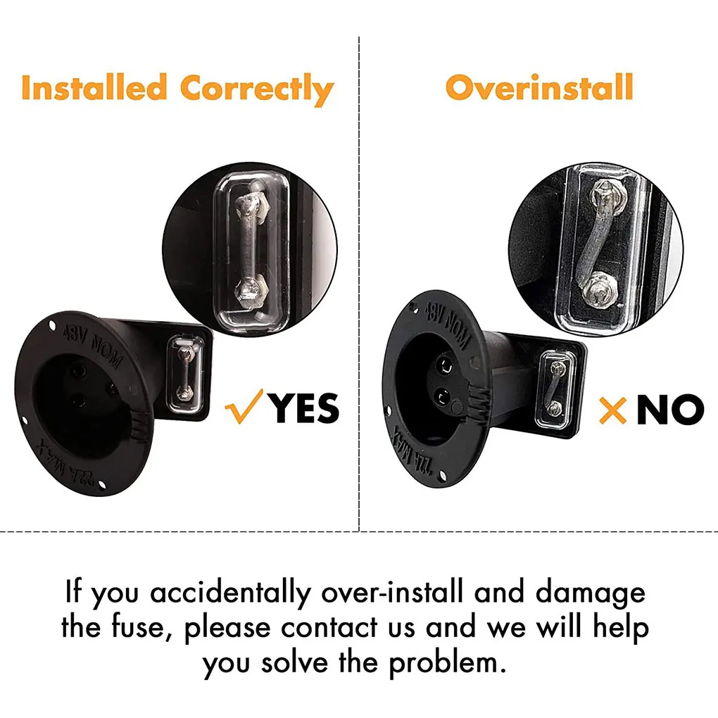 

Receptacle Fuse Assembly For Club Car DS Models 2000-Up - Replacement 1 Part Number According To The Original Factory