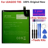 new original 3080mah bt 5508 battery for leagoo t8s phone in stock latest production high quality battery free tools