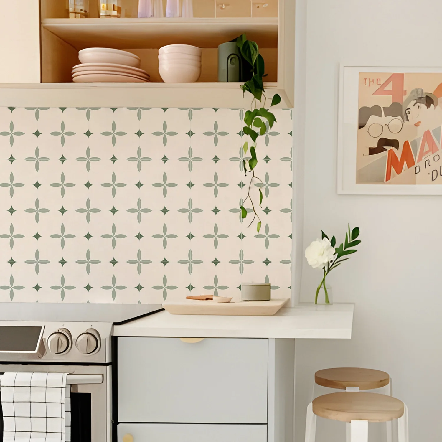 

Виниловые наклейки Alwayspon для кухни и ванной