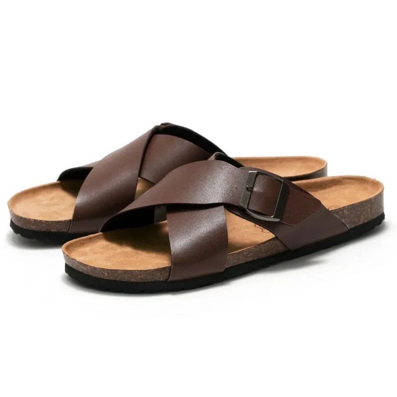 

Cross-Tied Slippers Soft Shoes Summer Clogs Woman Slides Low Lady Fashion Pantofle Comfort Beach Girl Luxury 2022 Fabric Casual