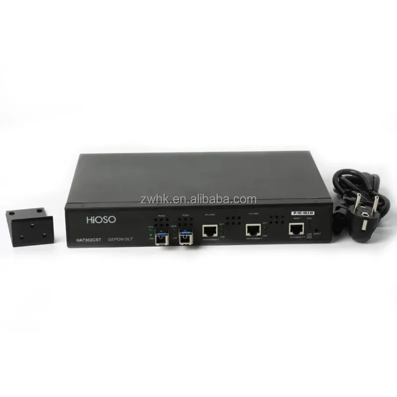 

HIOSO Epon Olt 2 Port Supply Most Brand Onu Mini 2pon Ftth Olt Fiber Optic Equipment Without Pon Modules