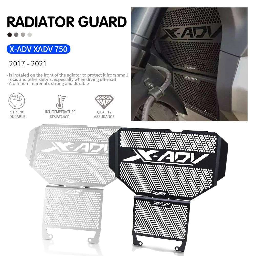 

For HONDA X-ADV 750 XADV1000 300 2017-2021 Motorcycle Accessories Radiator Grille Guard Cover Protector XADV 2017 2018 2019 2020