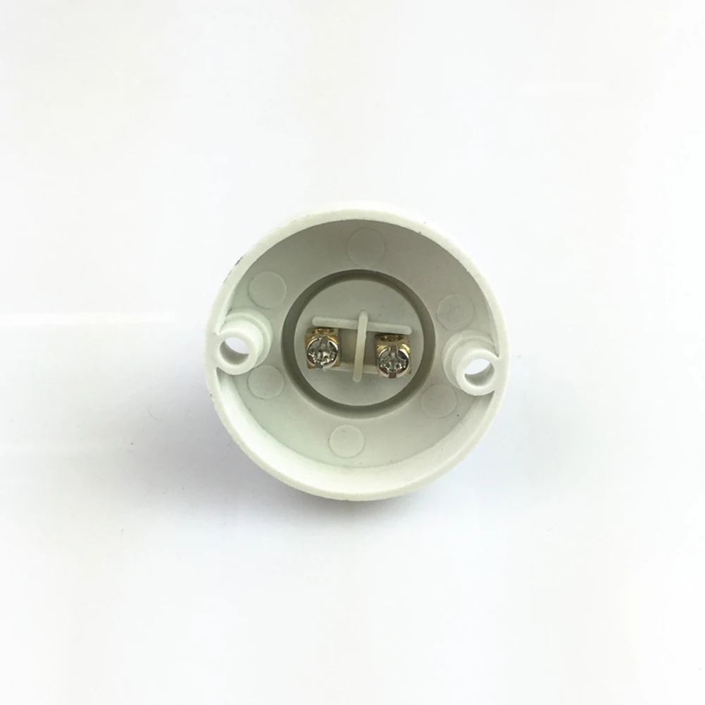 

Base Fitting E14 Light Bulb Holder 100-230V Edison Screw Cap LED Bulb Converter Lamp Fixing Replacement Socket