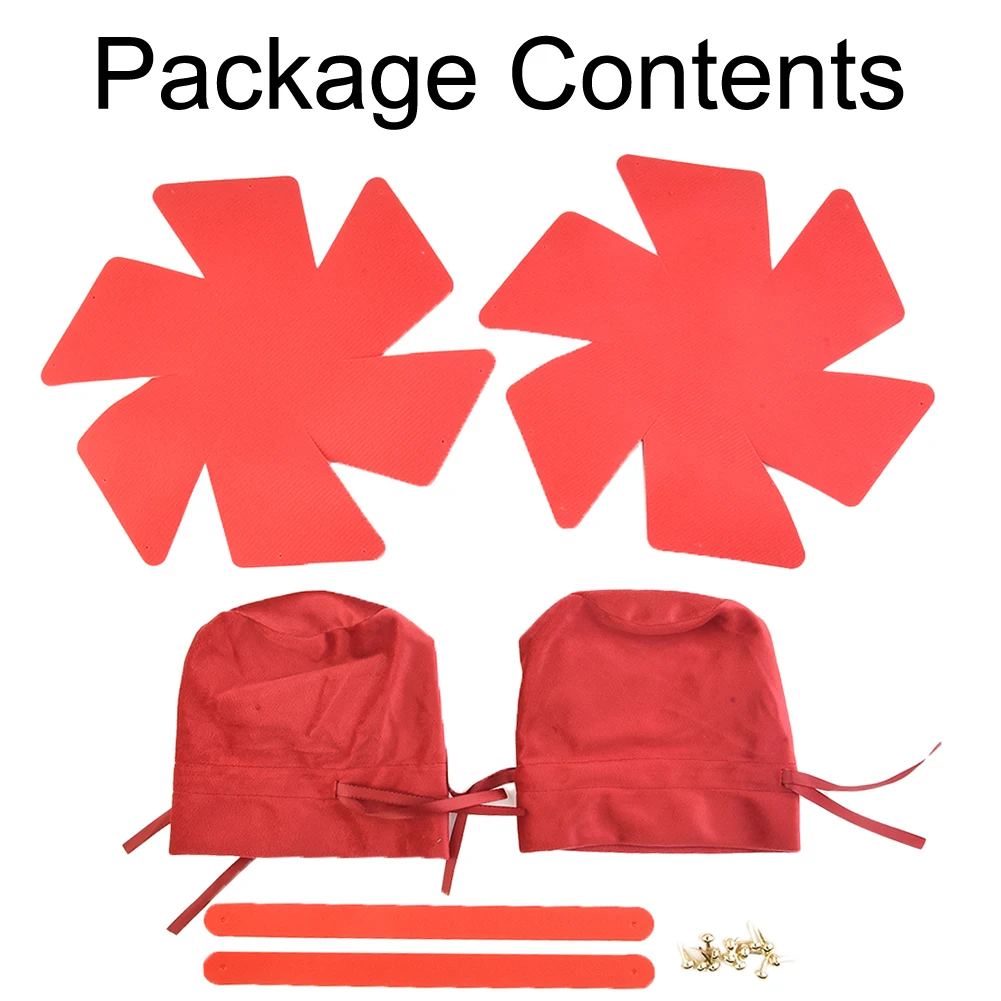 

2Pcs Candy Bags Spare Parts Candy Box Party Replacement 7 Colours Accessories Gift Handbag PU Leather + Velvet