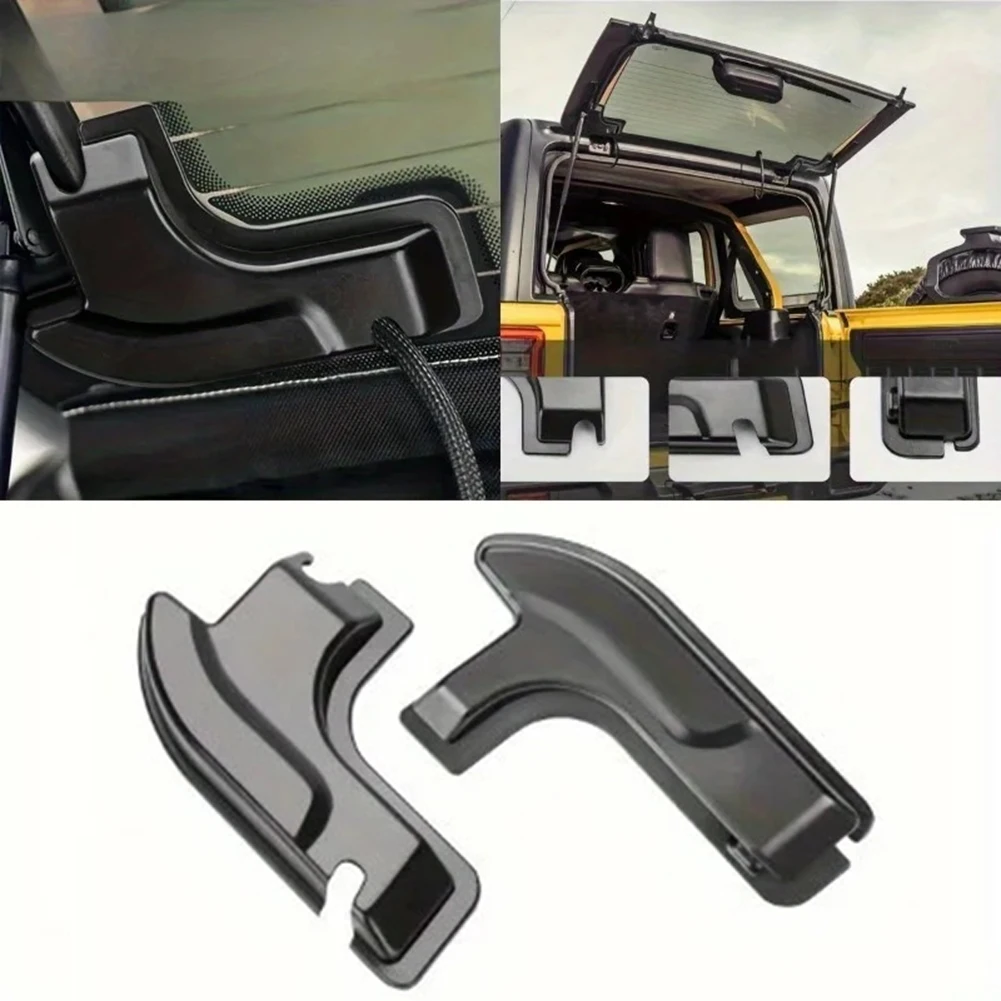 

Крышка кабеля заднего противозапотевателя для 2018 2024, для Jeep, Wrangler, для JL 4XE, защищает задние провода с элегантной черной отделкой