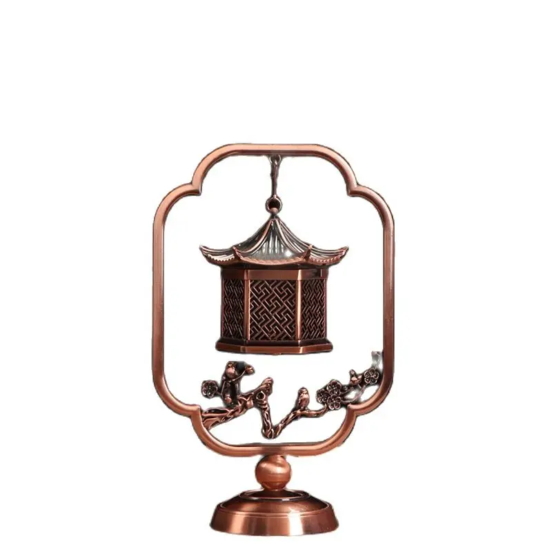 

Incense Burner Holder Copper Bronze Hanging Backflow Incense Cones Burner Holder Aromatherapy Stove Home Temple Decoration