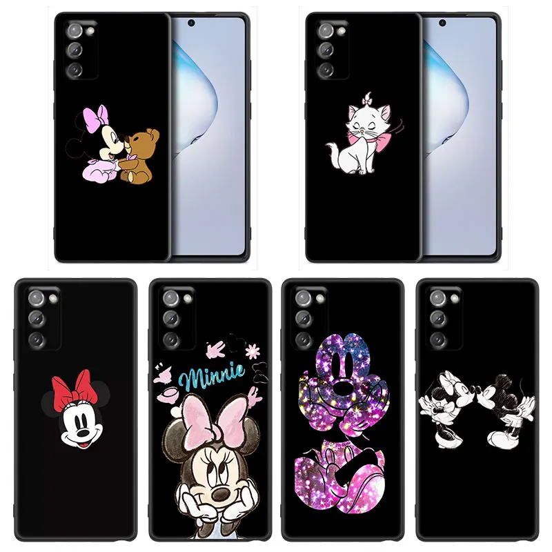 

Stitch Mickey Minnie Mouse Phone Case for Samsung A7 A52 A53 A71 A72 A73 A91 M22 M30s M31s M33 M62 M52 F23 F41 F42 5G 4G Case