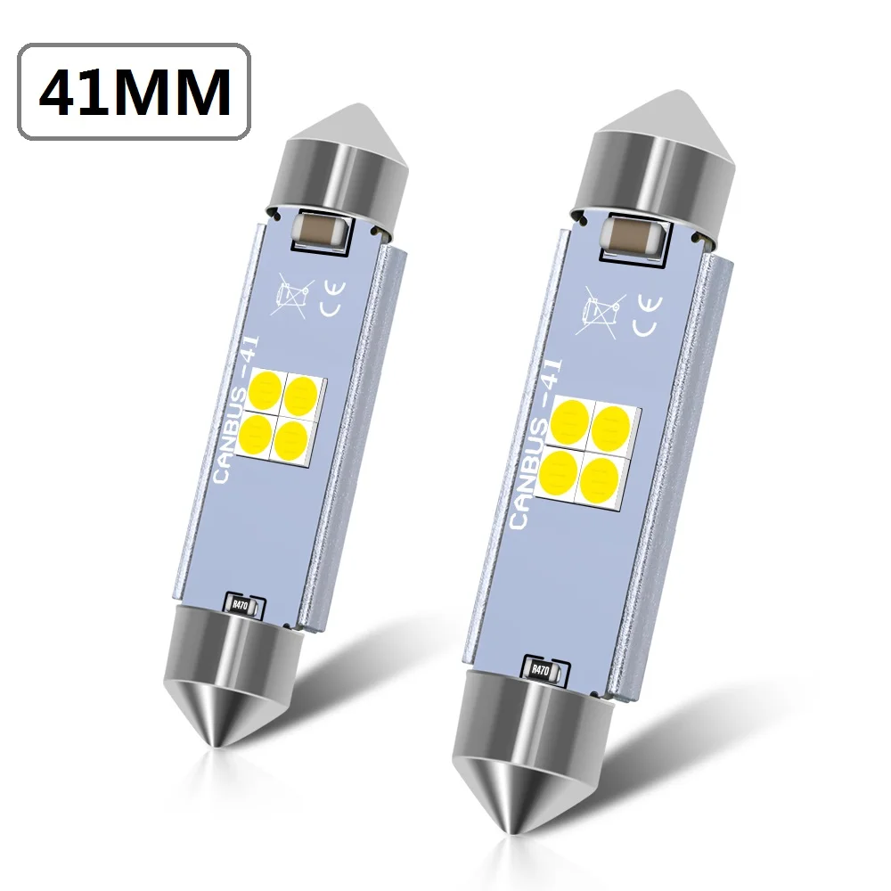

Светодиодная автолампа AUXITO, 31/36/41 мм, C5W, C10W, 3030, 6000 К