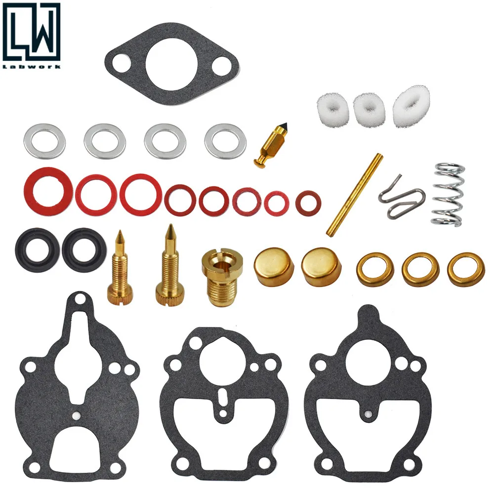 

Fit For Zenith K2112 61 67 68 161 Series IH Farmall CA Carburetor Rebuild Kit