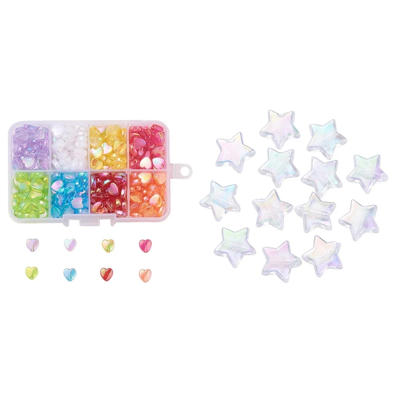 

320 шт., бусины из бисера, 8 цветов