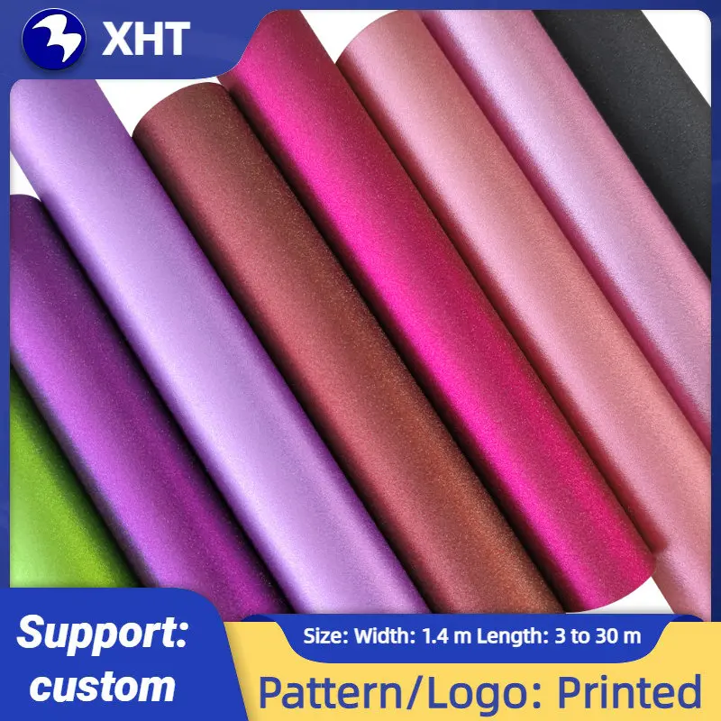 

20x120cm Roll Sparkle Shiny faux frosted glitter leather sheets felt backing for Making Shoe Upper Bag Clothing Handcraft