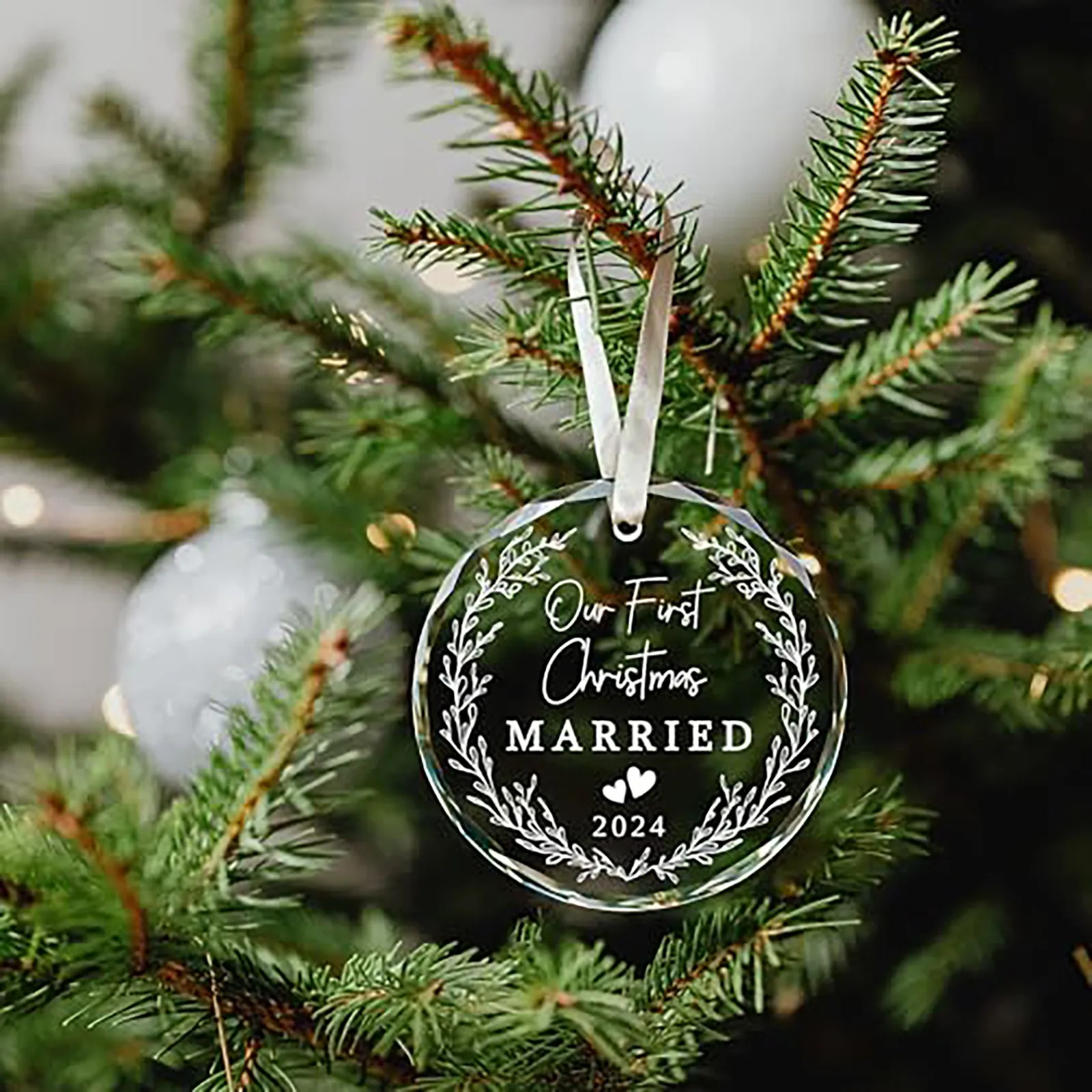 2025 пара свадебных подарков для свадьбы кулон новорожденных стеклянные первые