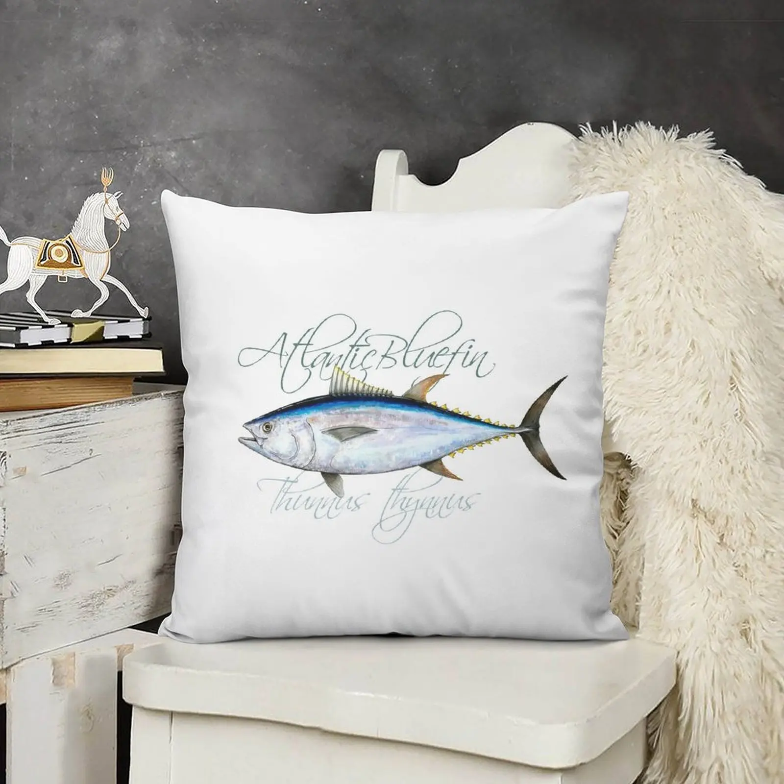 Атлантический голубой тунец · Thunnus thynnus декоративная Осенняя кровать