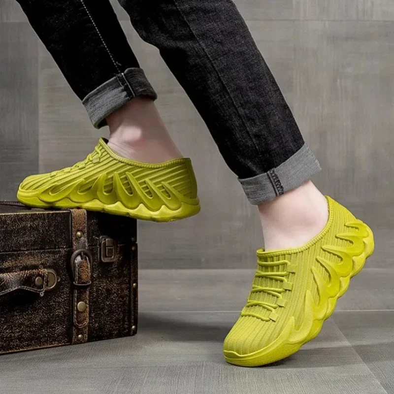 Модные мужские непромокаемые туфли водонепроницаемые нескользящие резиновые