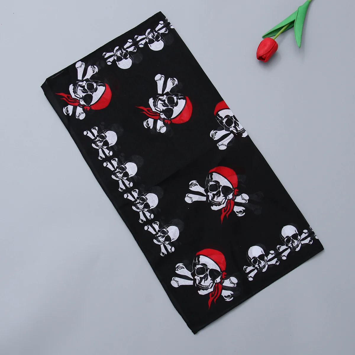 

6pcs Pirate Accessories Pirate Handkerchief Hiphop Hair Accessory for Kids Cosplay Party Decor Bandana