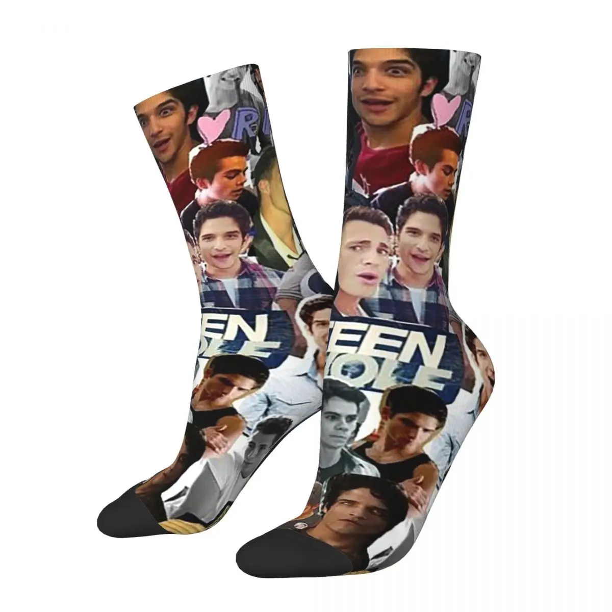 Fashion Male Men Socks Harajuku Teen Wolf Sock Mystery Drama Action Drama High Quality Women Socks Spring Summer Autumn Winter