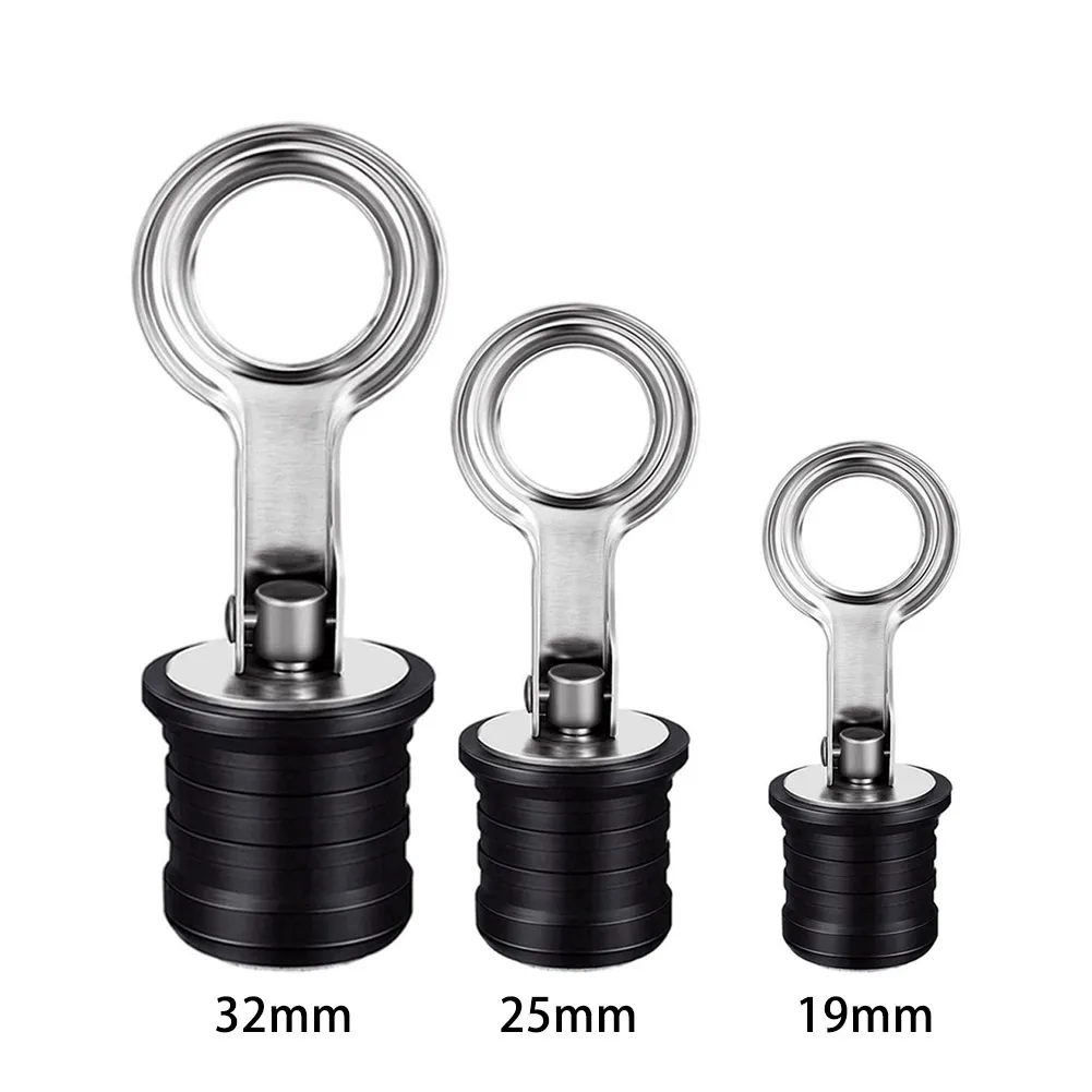

Boat Tools Drain Plug 19/25/32mm Marine Drain Snap Plug Boat Drain Plug Stainless Steel 304 Premium Durable Marine Hardware
